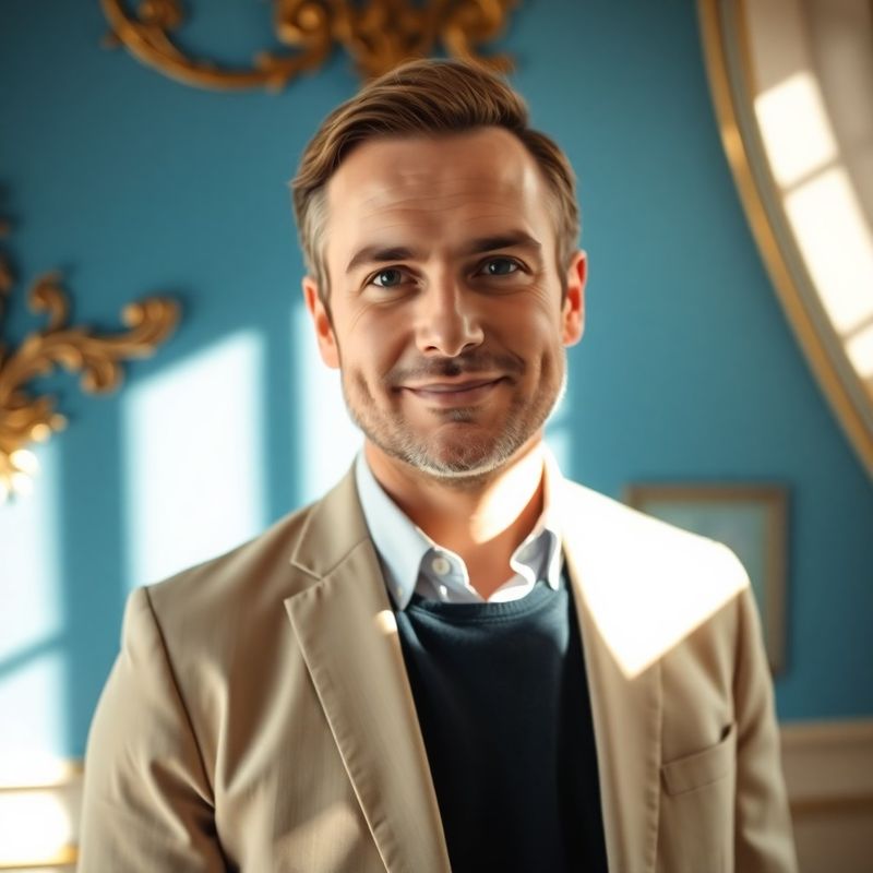 Portrét Tomáše Veselého, penzijního poradce